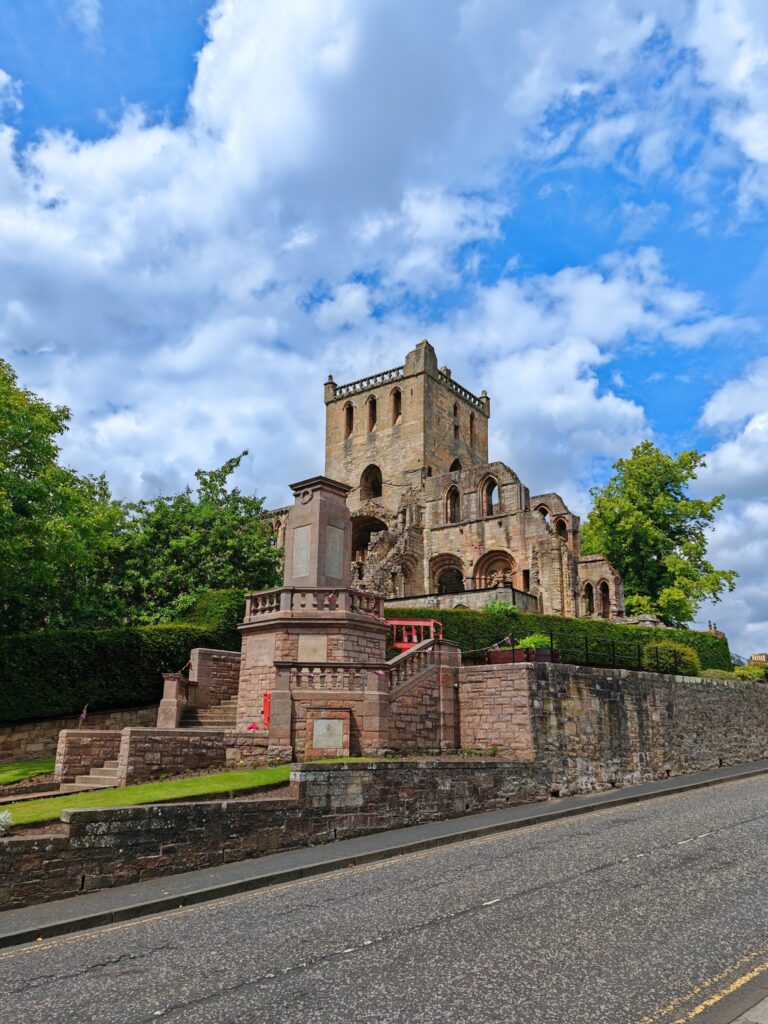 historic Scottish abbey visited on a private tour in Scotland